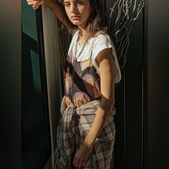 Free People Intimately Make You Move Floral Maxi Slip - Picture 2 of 12